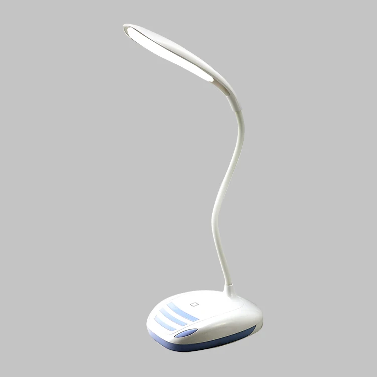 High Quality 3 levels touch switch dimming USB charging built in battery LED   portable table  lamp