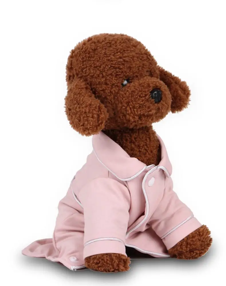 
New Style Pet Dog Clothes Cute Soft Pajamas Home Clothes Pet Comfortable Long Sleeve Shirts Coat 