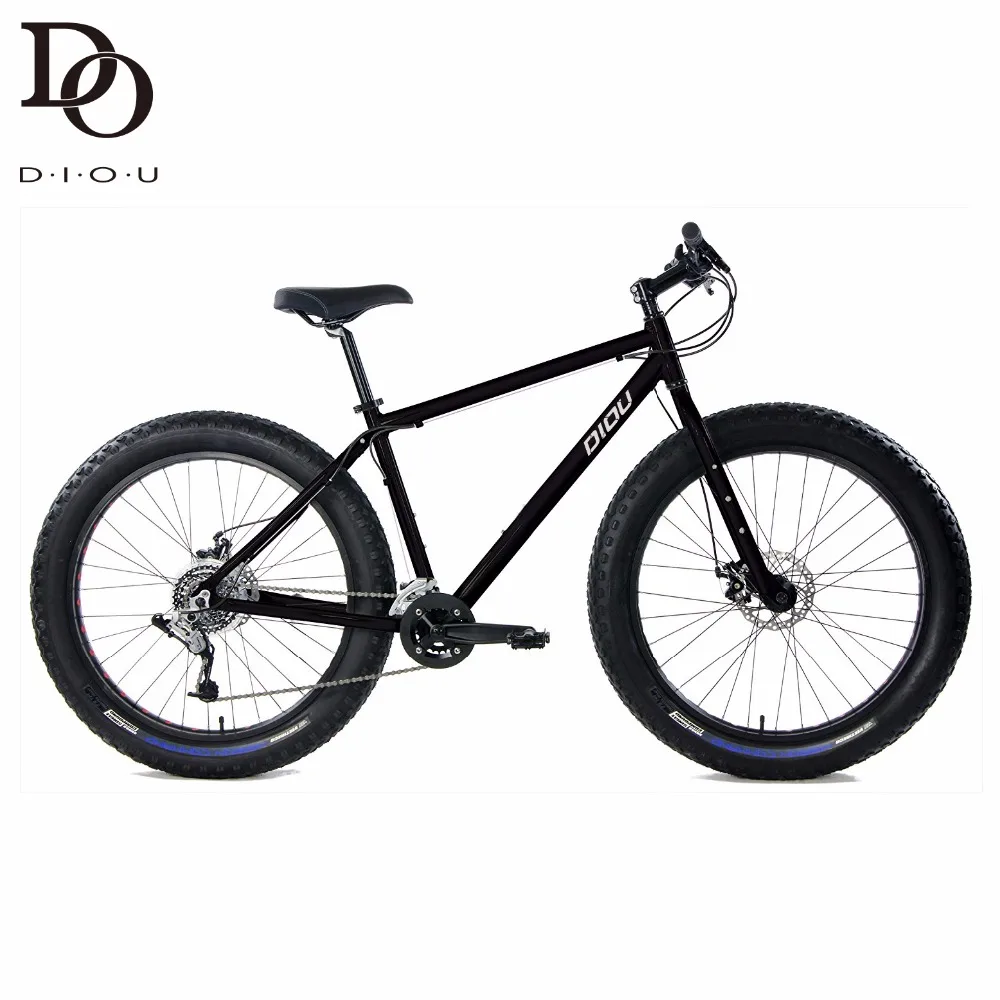 Snow Bicycle Fat Tire For Men 26 Inch 16 Speed Aluminum Disc Brake 26*4.0 Fat Bike MTB