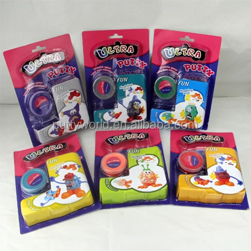 Cute and changeable monster made of silicone bouncing putty toys for kids