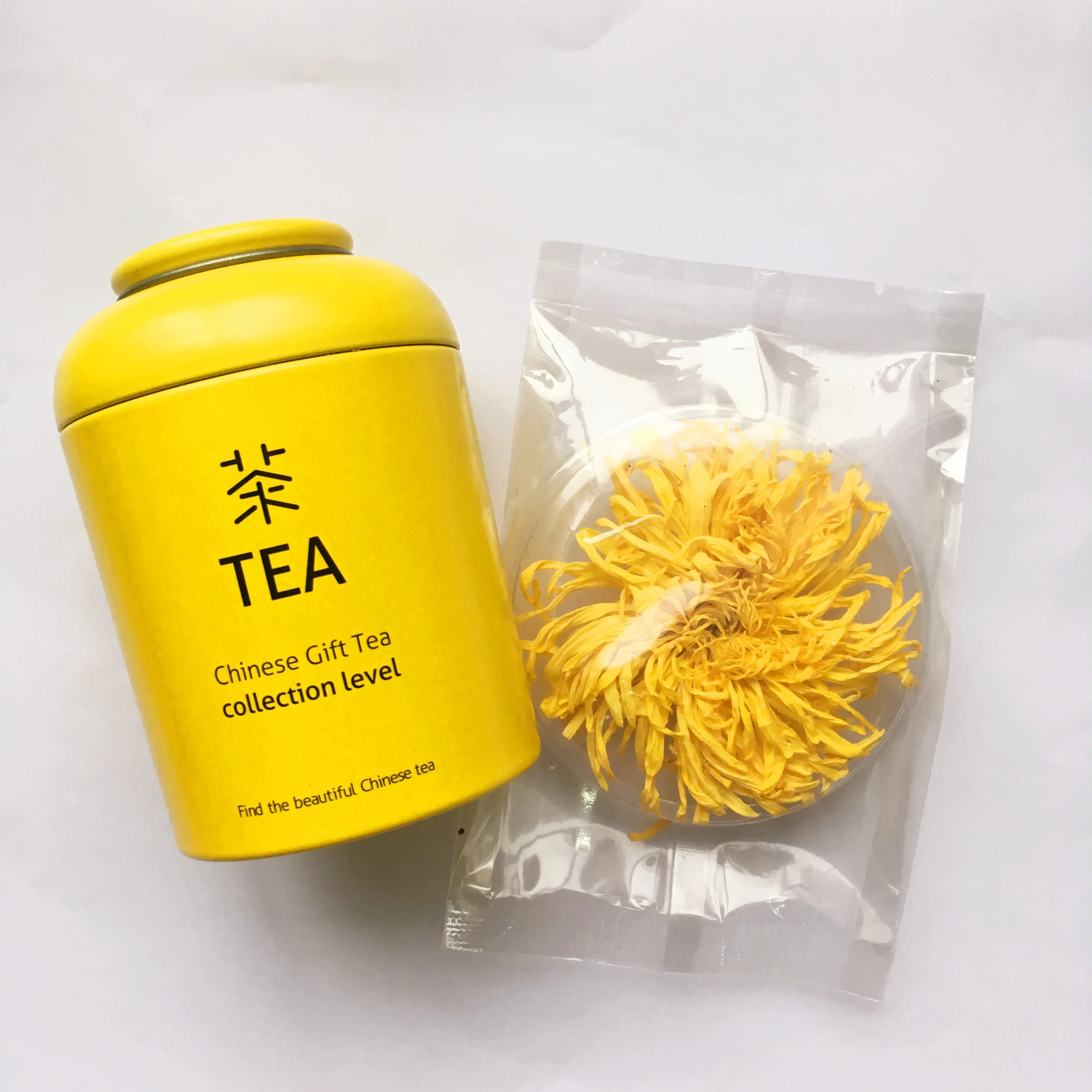 Flower Tea Golden Chrysanthemum Flower Powder Chrysanthemum tea flavors premium natural tea