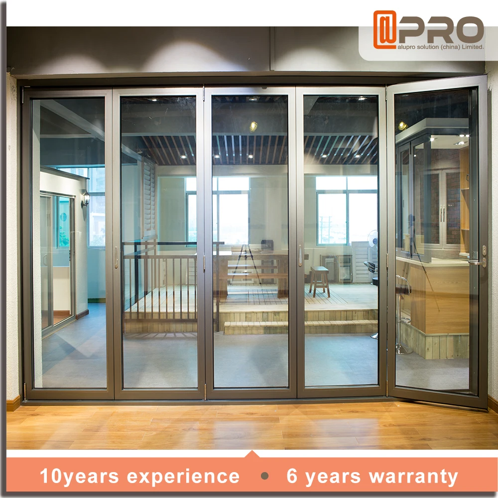 
new model window grills2 panel bifold doors aluminium bifold door in guangzhou aluminum glass patio exterior bifold doors double 