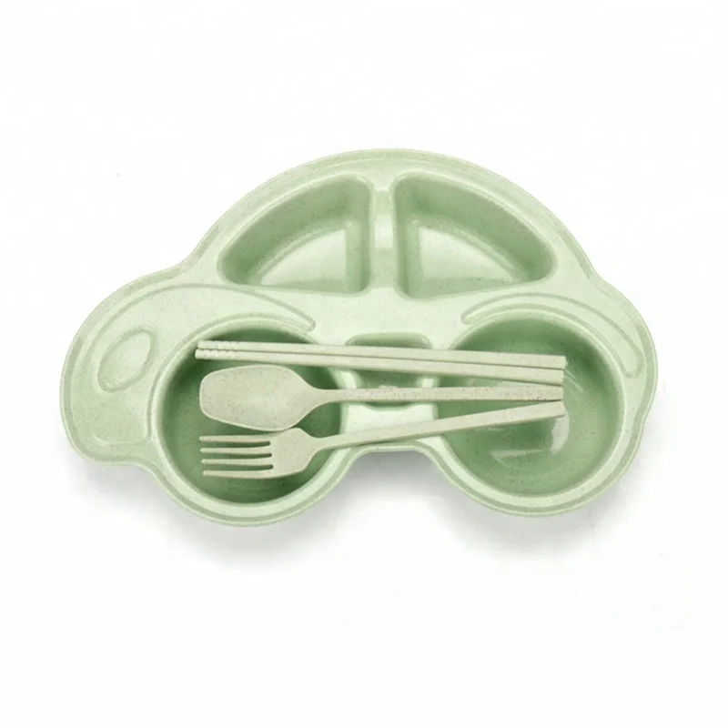 Most popular dinner table set wheat straw container biodegradable wheat straw for sale