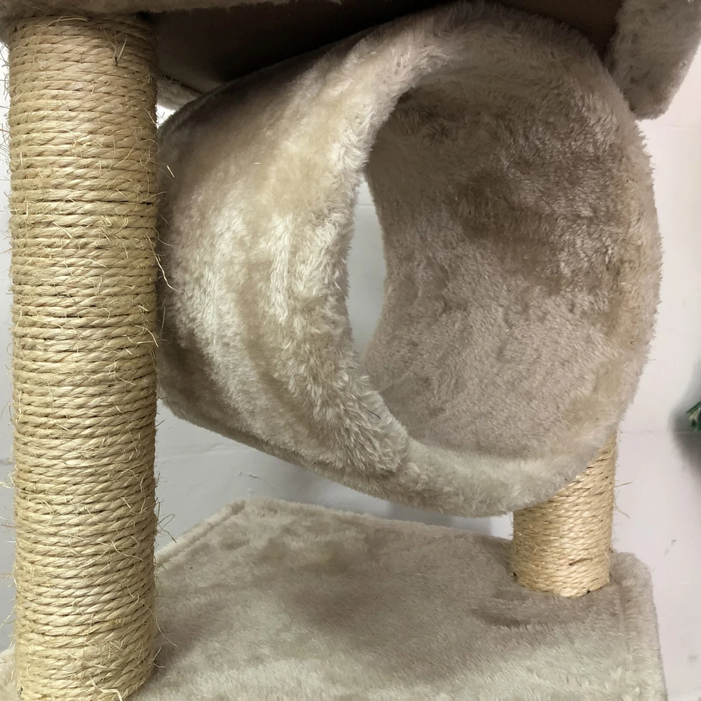 Cat Tree Condo Furniture Kitten Activity Tower Pet Kitty Play House multi-level with Scratching Posts cat play tree