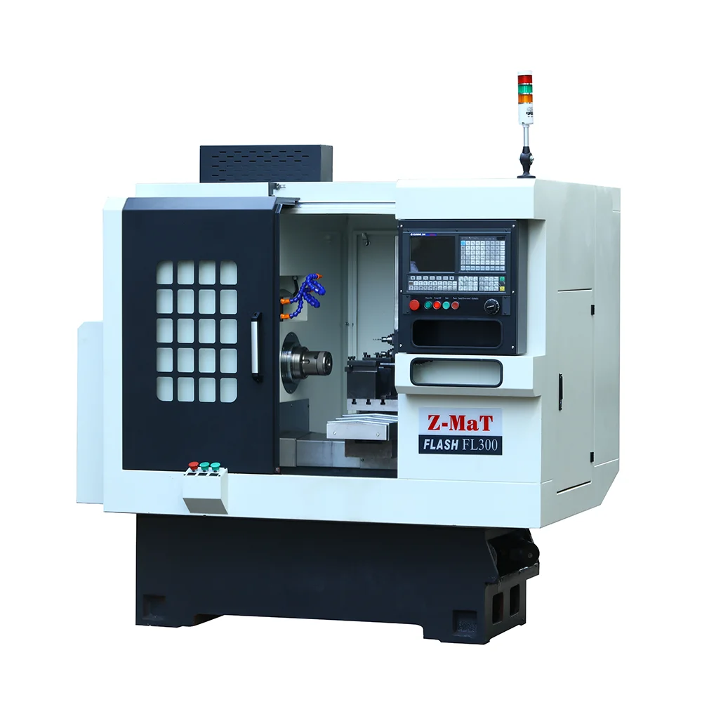 Hot selling lower price chinese automatic  small mini metal cnc lathe