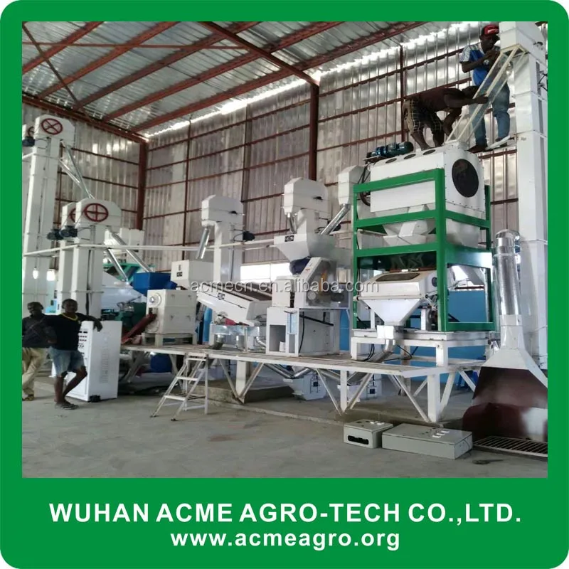 Полная автоматическая линия по производству рисовых мельниц