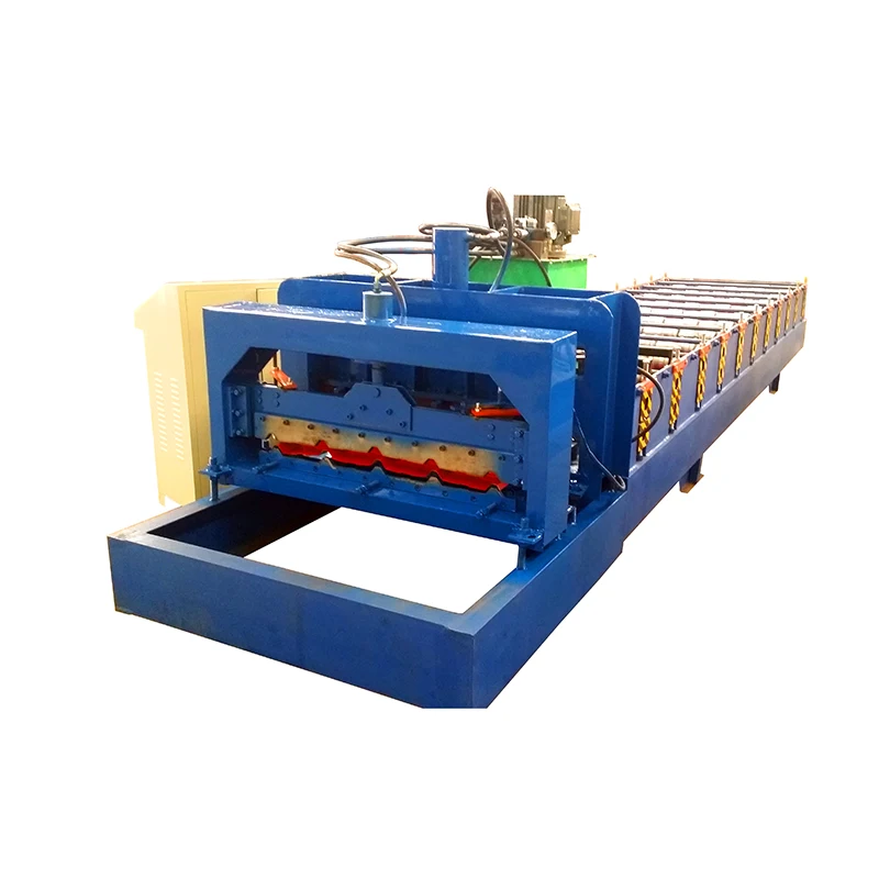 
Glazed Tile Aluminium Roofing Sheet Cold Roll Forming Machine roll former steel trapezoidal machine 