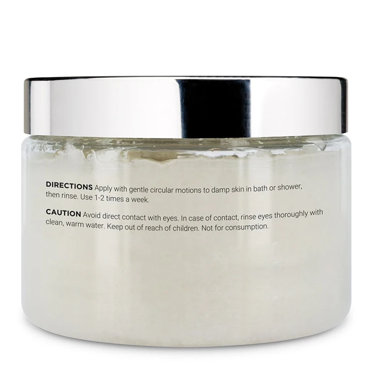 OEM 100% Natrual Dead Sea Salt Body Scrub Cream For Body Exfoliating Skin Smoothing