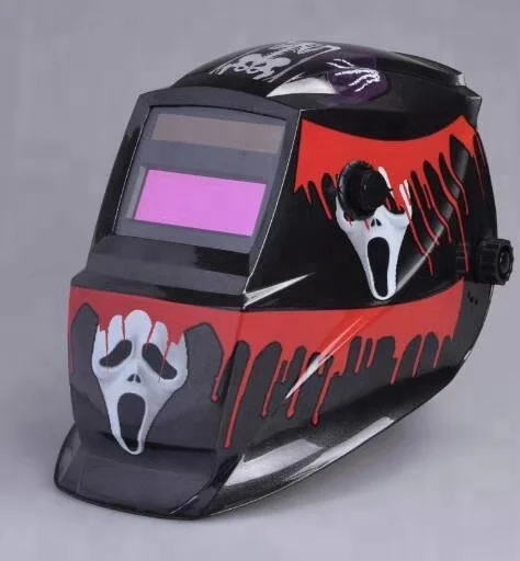 HMT TIG/MIG/MAG/CO2/Plasma welding & Cutting Solar Welding Helmet Variable Dark Shade 5-9/9-13 Viewing Area 93x43mm