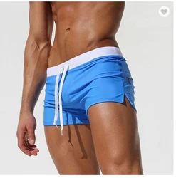 Custom Made Mens Swim Shorts Board Shorts Swim Trunks Beach Wear 2022 Wholesale Swimwear Mens