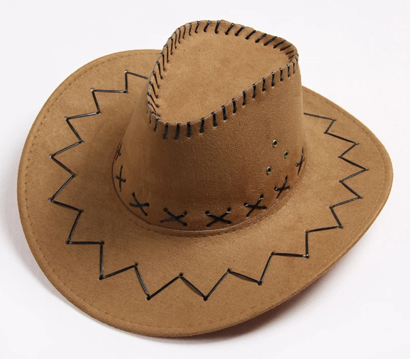 Yiwu Fancy Factory Cheap Plain Party Hat Felt Mexico Cowboy Hat