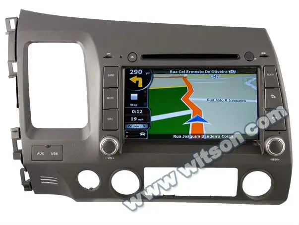 WITSON магнитола для HONDA CIVIC (2006-2011) A8 автомобиль с платформой Чипсет S100