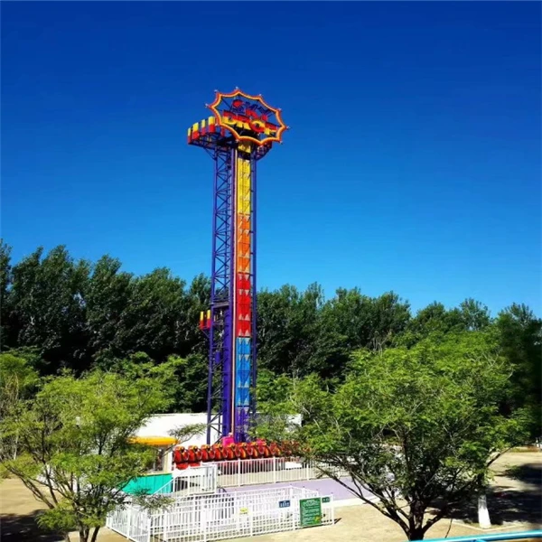 Chinese gold supplier jumping frog rides thrilling amusement rides kiddieDrop Tower Hopper Machine for sale