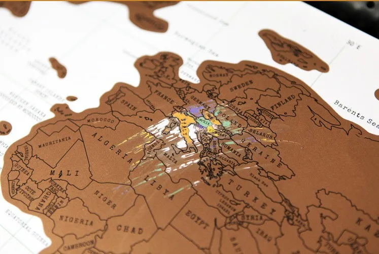 The-gold-foil-layer-Scratch-Map-World-map-Travel-map-Free