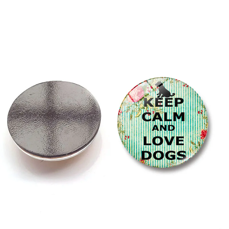 Tourist souvenir glass crystal dome fridge magnet sticker