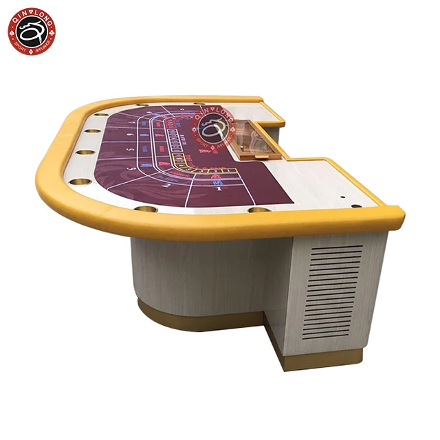 Luxury Texas poker table with New design stainless steel leg Baccarat Texas poker Casino Deluxe Customize