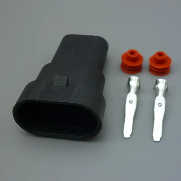 2p HID connector waterproof socket 9005 HB3 9006 HB4