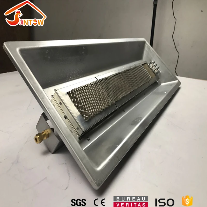 natural gas infrared overhead radiant heaters for greenhouse