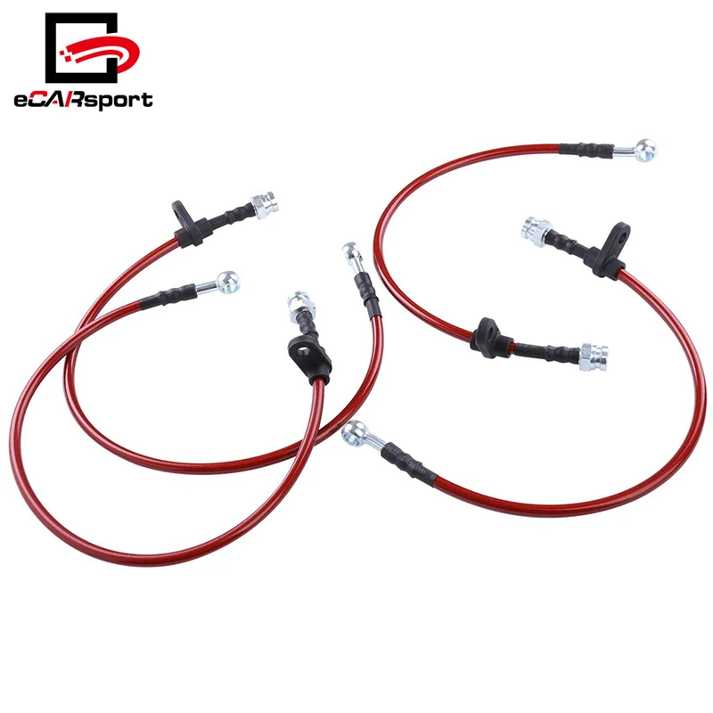 Высокопроизводительный гоночный шланг из нержавеющей стали с плетеным маслотормозом, линейный кабель для Honda Accord 03-12