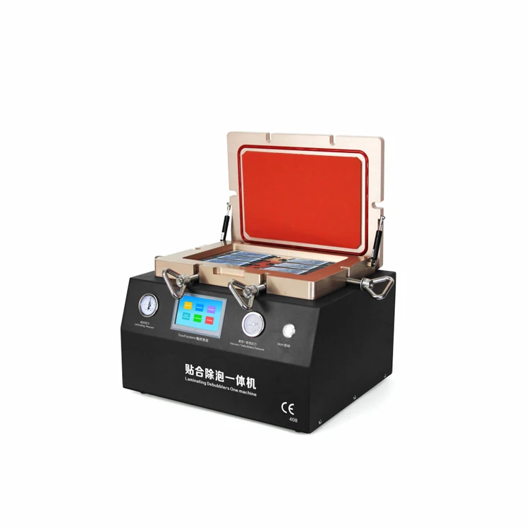 
mobile phone LCD repair machines All in one Laminating and bubble remove machine mobile phone lcd making machine OL-408 