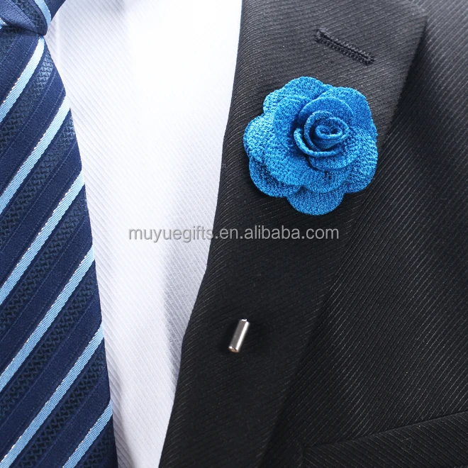 Мужские заколки для лацканов с изображением цветов, 2017