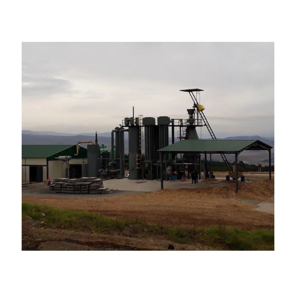 1MW bamboo waste biomass gasification power generation plant