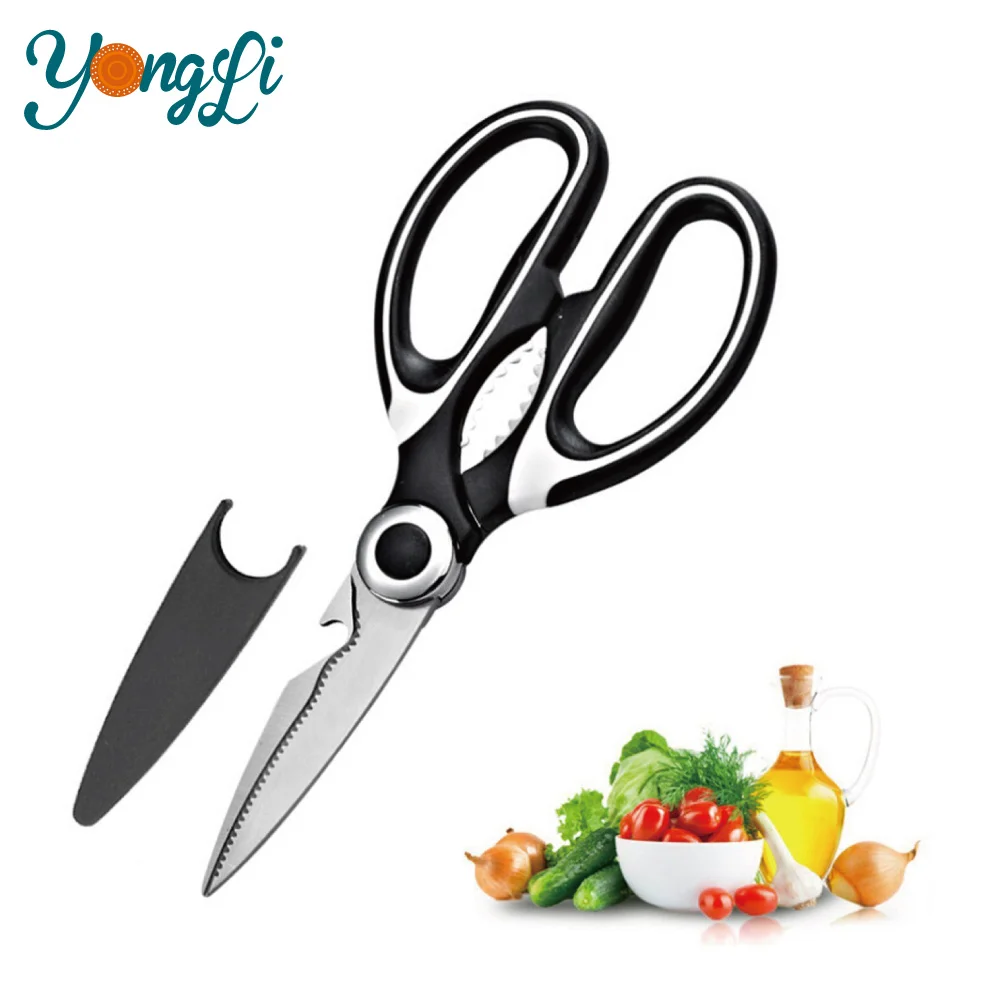 Кухня гаджеты Инструменты Морепродуктов Ножницы из нержавеющей стали кухонные ножницы