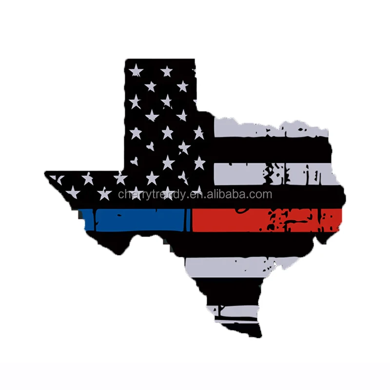 
Blue Line Punisher Car Sticker Red Line Punisher Car Decal 