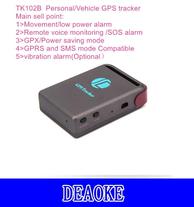 Мини GPS GPRS GSM трекер для детей/взрослых tk102 шпионский в режиме реального времени трекер с функцией sos