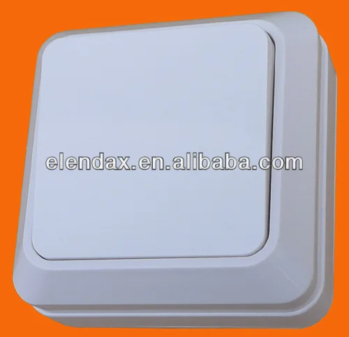 S1010 European style surface mounted schuko socket outlet 2 pin electrical sockets switches
