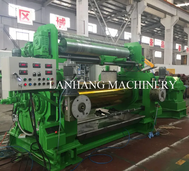 XK-560 Two Roll Open Mixing Mill for Rubber Conveyor Belt Making