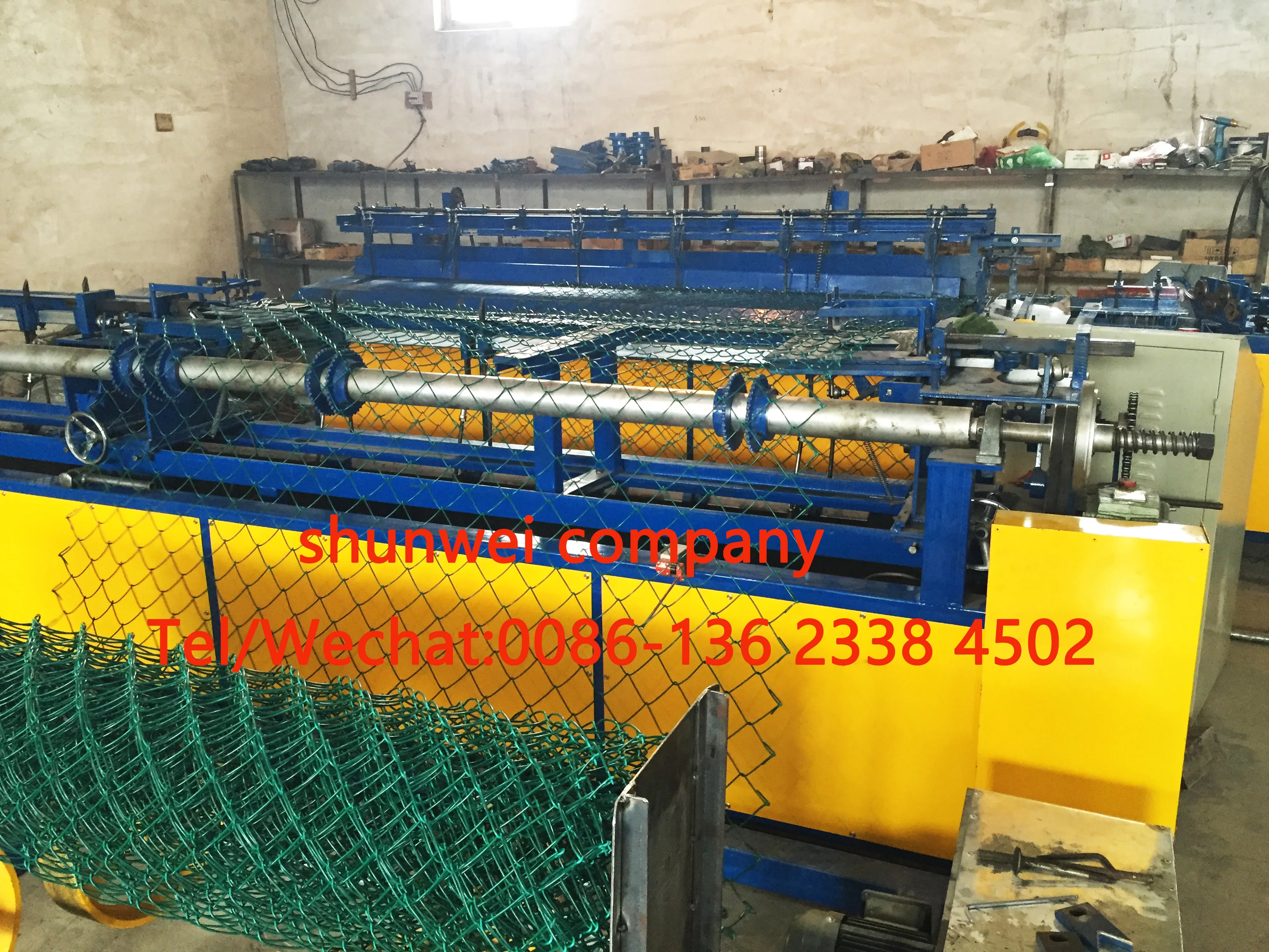 
single wire chain link fence machine for sale 