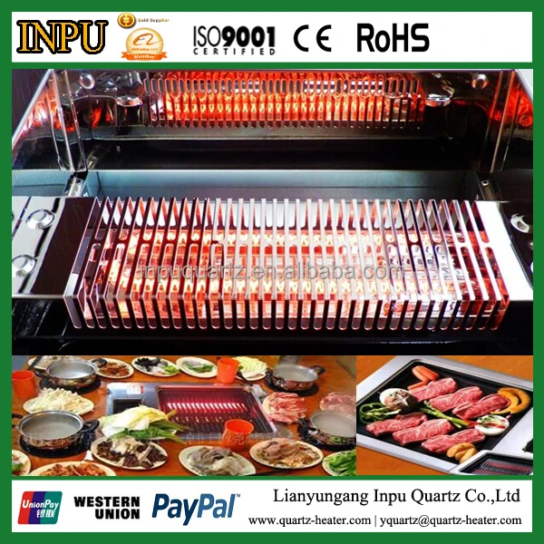 IR Quartz Backing Heater Light