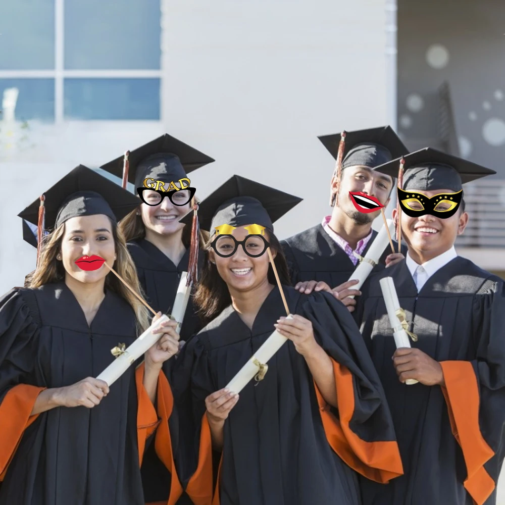 PZ153 Graduation party photo booth props photobooth props for party