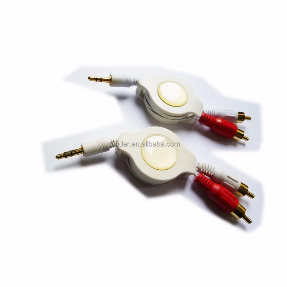 
Выдвижной аудиовидео кабель AV 3,5-RCA 