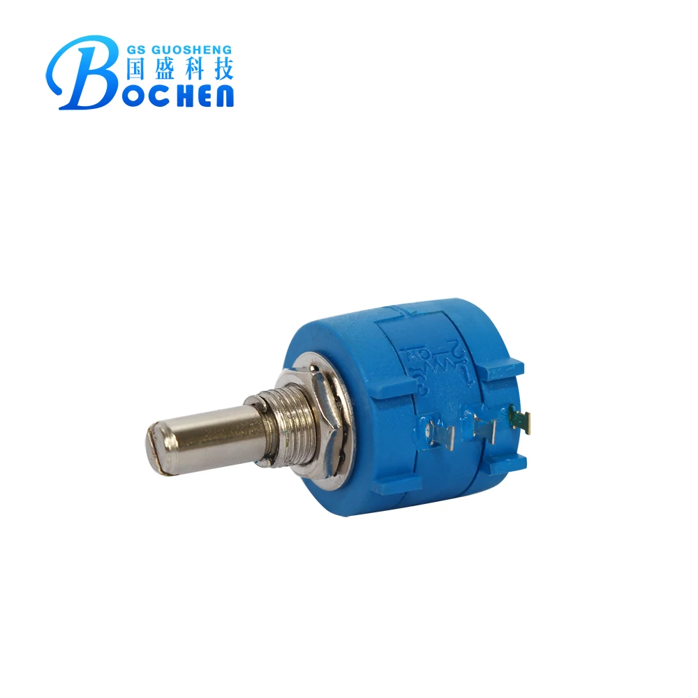 Manufacturer 3590 534 3540 5k 10k 20k 50k100K WXD 3590 10 turns waterproof wirewound potentiometer