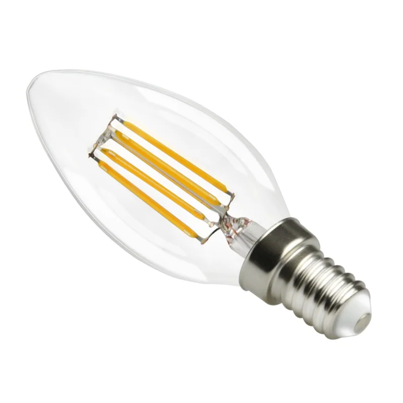 Factory Wholesale E27 B22 Filament Bulb Led Filament Lamp Light 4W 6W 8W 10W Filament LED Light