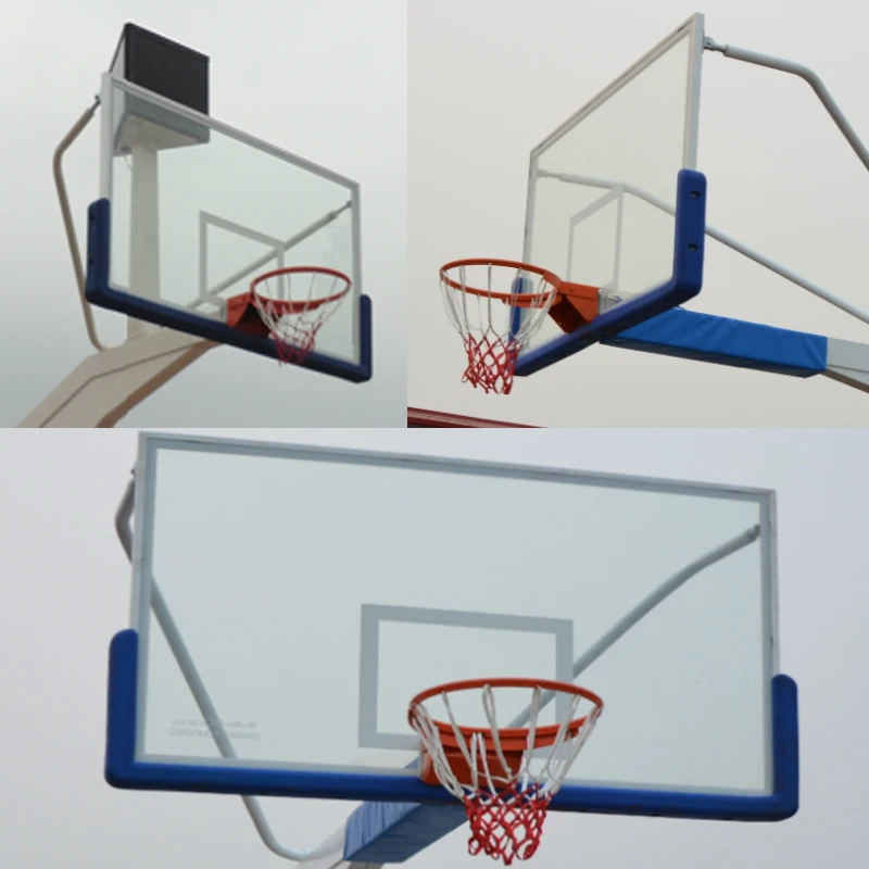 Top Quality full size Basketball Backboard with Laminated Glass