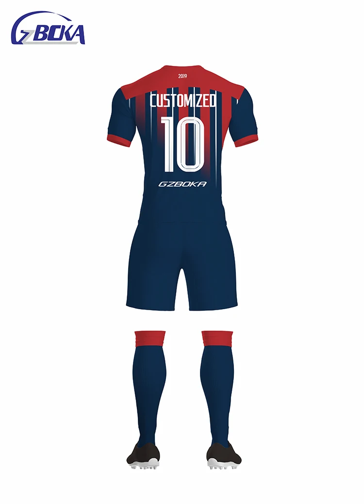 
Factory wholesale football uniforms youth soccer jersey design your football kit 