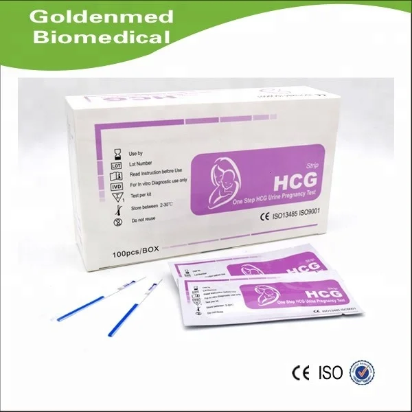 
One step digital urine hcg pregnancy test strip 