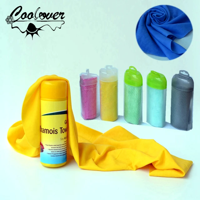 
multi-purpose colorful large size thickness cleaning wash PVA synthetic chamois towel for car auto pets kitchen home in tube 