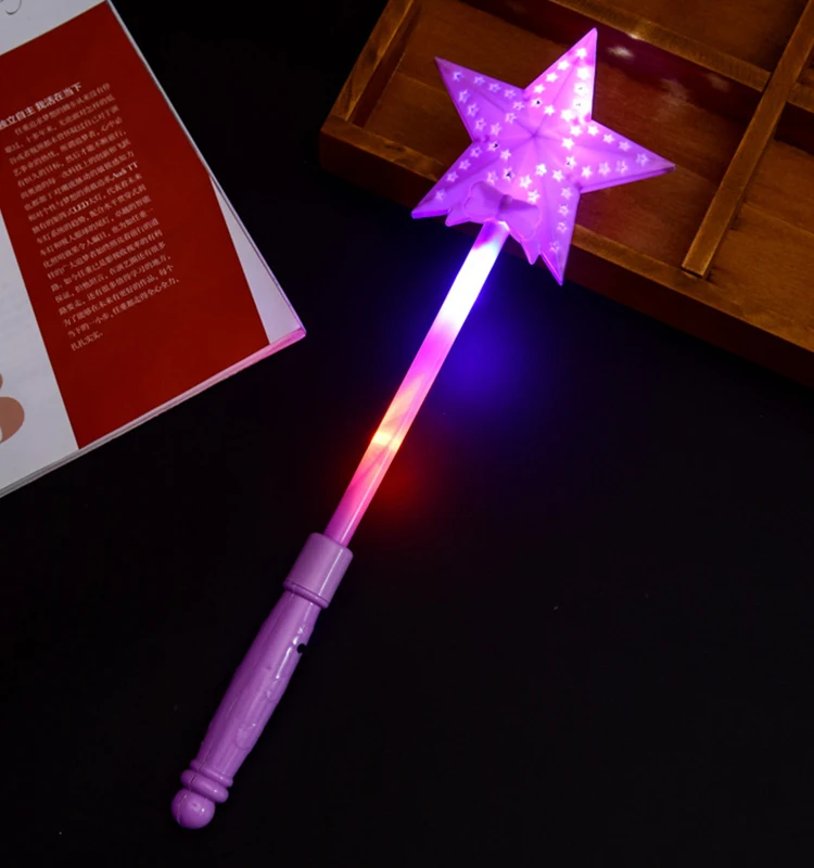 Shining Star Glow Stick for Children Playing Party Concert Bar Halloween Party LED Glow Sticks