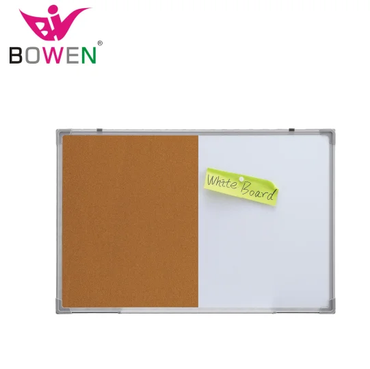 
Office supplier Amazon double sides Cork fabric pin board with red color in size 20-240cm BW-V11 