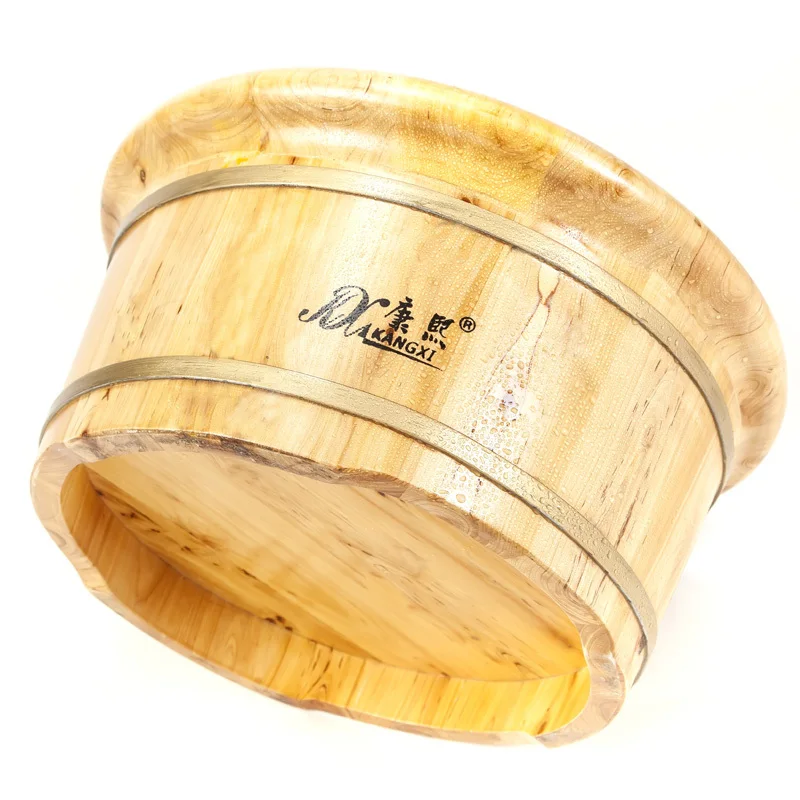 Spa pedicure wooden foot tub make your feet smooth and beautiful