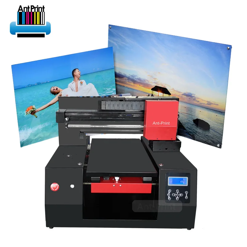 Free software A3 plus digital flatbed sheet photo printer machine custom printing on acrylic sheets UV price
