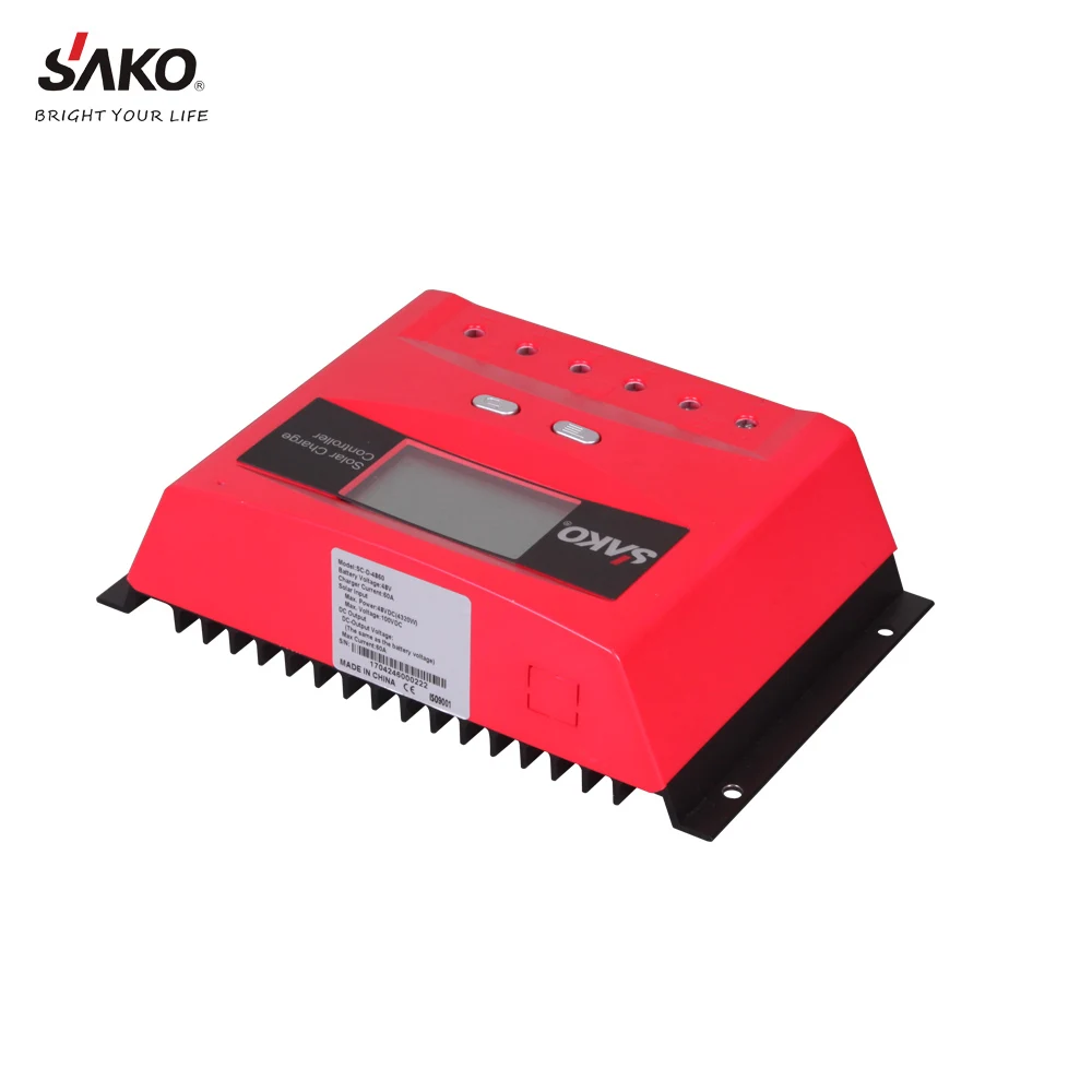 cheap  price 12V 24V 48V  LCD pwm solar charger controller