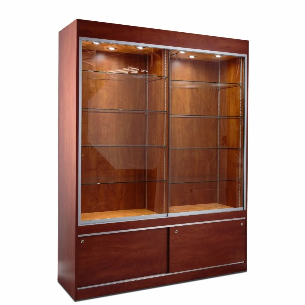 
Antique wooden display showcase ,Collectibles trophies diaplay cabinets 