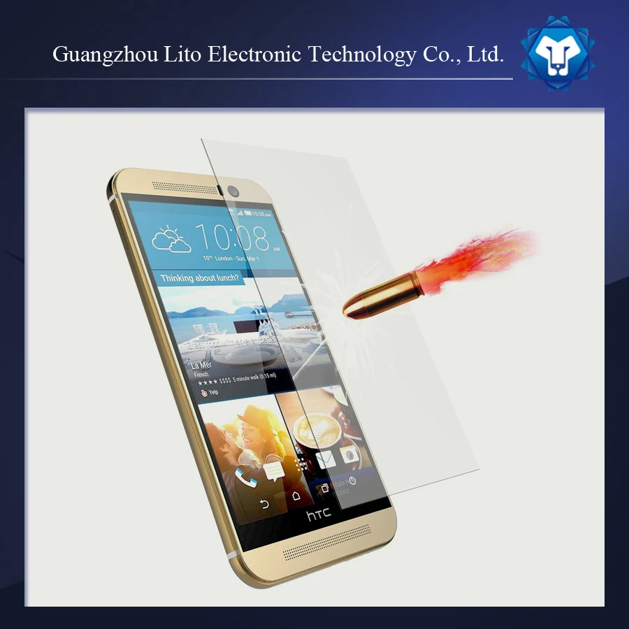 Factory 9H 0.33mm Tempered Glass Screen Protector for HTC One Max