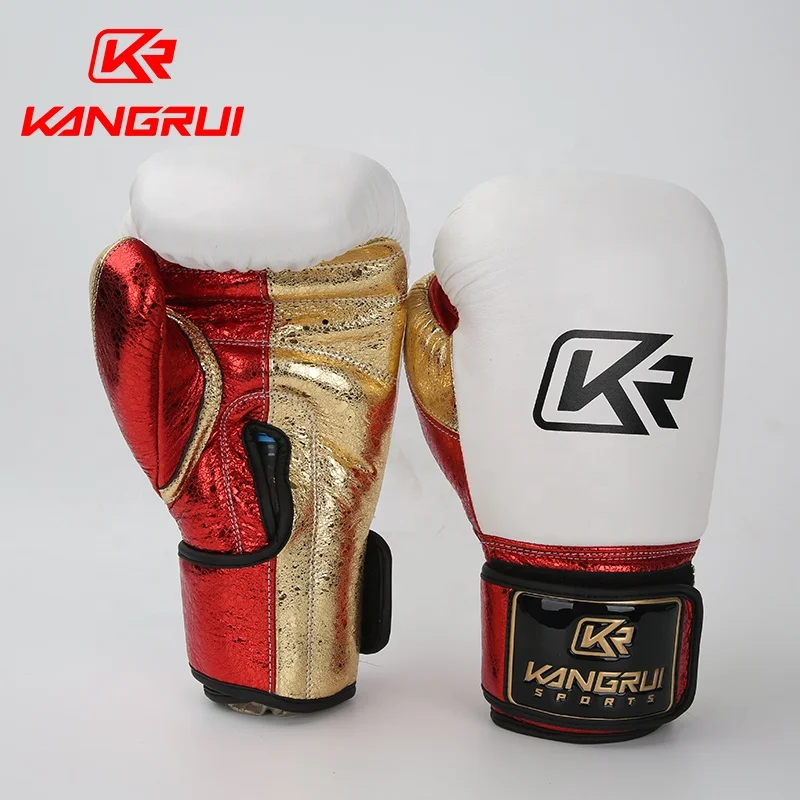 Metal abortive calfskin Leather Boxing Gloves For Sale Spartacus boxing gloves