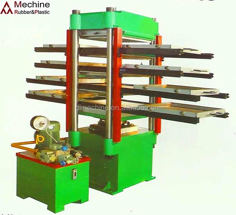 
Lower price molding rubber tile press 